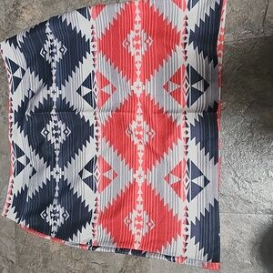 Crazy Train Mama Tried Aztec Print Skirt